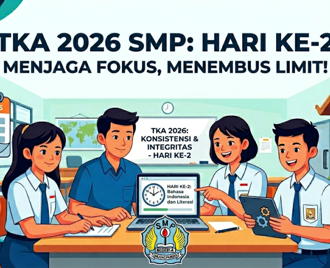 Hari Kedua TKA SMP 2026: Konsistensi dan Semangat Juara Siswa SMPN 4 Tanjungpandan
